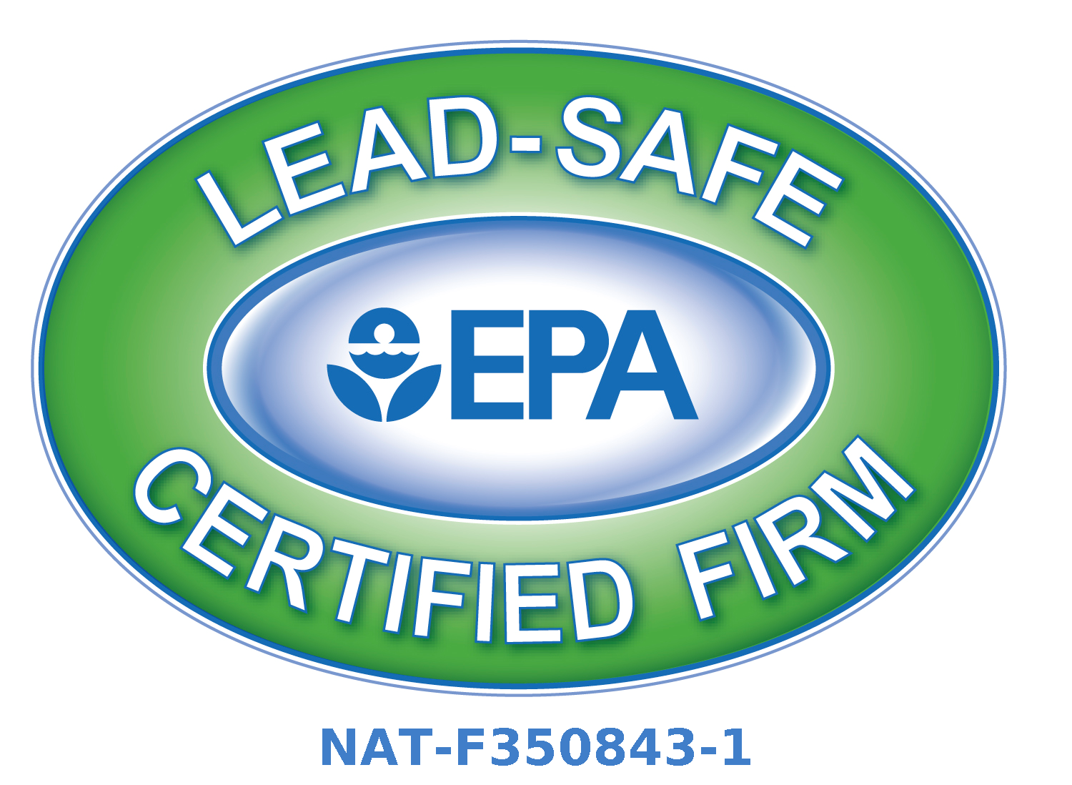 EPA Lead-Safe Certified Firm logo